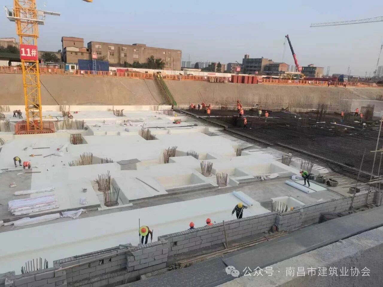 南昌軌道工程公司楓下停車(chē)場(chǎng)項(xiàng)目獲“雙標(biāo)化”工地榮譽(yù) 